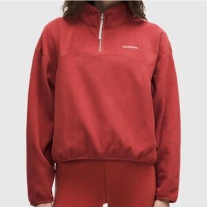 Lululemon Tumbled Fleece Half-Zip Jacket NWT Size XS